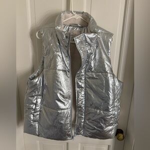 a new day Shimmering Silver Women's Vest